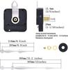 High Torque Quartz Wall Clock Movement Silent DIY Clock Mechanism 30cm Long Metal Clock Needle Large Torque Movement Parts