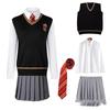 Harry Potter Cosplay Magic Robe Set for Kids - Includes Cloak and Accessories for Halloween and Anime Costume Fun