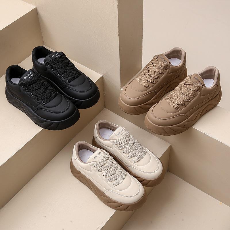 Little White Shoes Children's Spring New Female Students' Leisure Sports Versatile Board Shoes Street Shooting