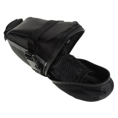 Borsa da sella per bici con cerniera Custodia per borsa laterale per reggisella posteriore per bici in tela di grande capacità per bicicletta
