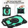 Stoßfeste Tablet-Hülle für IPad Air5 Air11 10. Gen. A16 A19 Pro11 13 IPad 10.2 9. 8. 6. 5. 9.7 Mini 7 6 Drehbarer Ständer Case Funda
