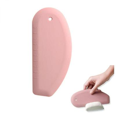 Silicone Bowl Scraper Cake Pastry Cream Scraper Dough Cutter For Kitchen Food For Dish Pan Dough Tools