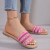 Slippers Women Sandals Summer Greek Style Boho Folk-custom Ladies Flat Shoes Casual Breathable Comfortable Beach Women Slippers