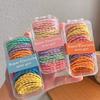 Children's basic hair rope, braided without damaging hair, high elasticity rubber band, boxed headband