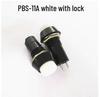 Round Self-Locking Self-Resetting Momentary Push Button Switch, 12MM, Red/Green