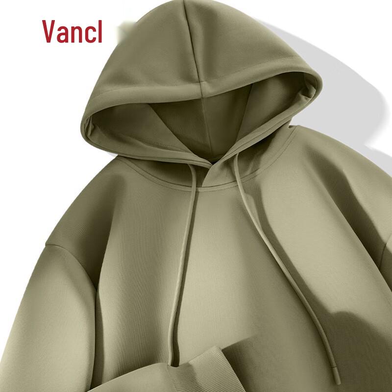 VANCL Men's Loose Fit Heavyweight Hooded Sweatshirt