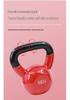 Kunststoffbeschichtete Gusseisen-Kettlebell 4-20kg für Heimfitness & Hüfttraining