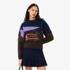 Women's Landscape Crew Neck Sweater AF4157-55NADI