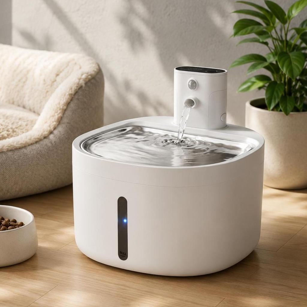 Pet Drinking Water Dispenser Control Station Management Zone Side Outlet Automatic