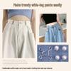Adjustable Waist-Cinching Stretch Buttons for Jeans