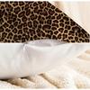 18X18 Inch Classic Leopard Print Throw Pillow, Soft Skin-Friendly Cushion, Stylish Home Sofa Decor Pillow Ideal Family Gift