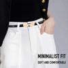 Bow Buckle Women's Belt Leather Bow Buckle Belt Fashion Waist Belt  Daily Outfits