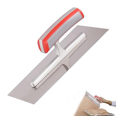 Plaster Finishing Trowel Comfort Grip Soft Handle Filling Spatula Plastering Trowel Drywall Trowels for Concrete Stucco Cement