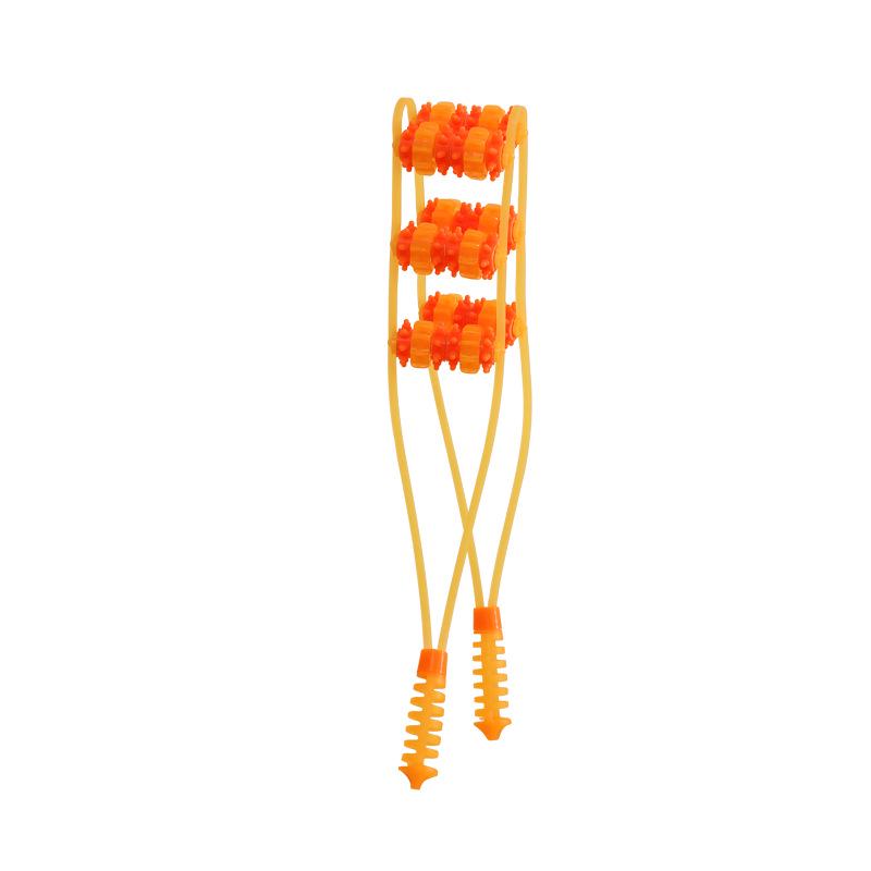 Hot-selling Back and Neck Massage Roller: Self-Use Manual Roller for Shoulder, Neck, and Spine Relaxation.