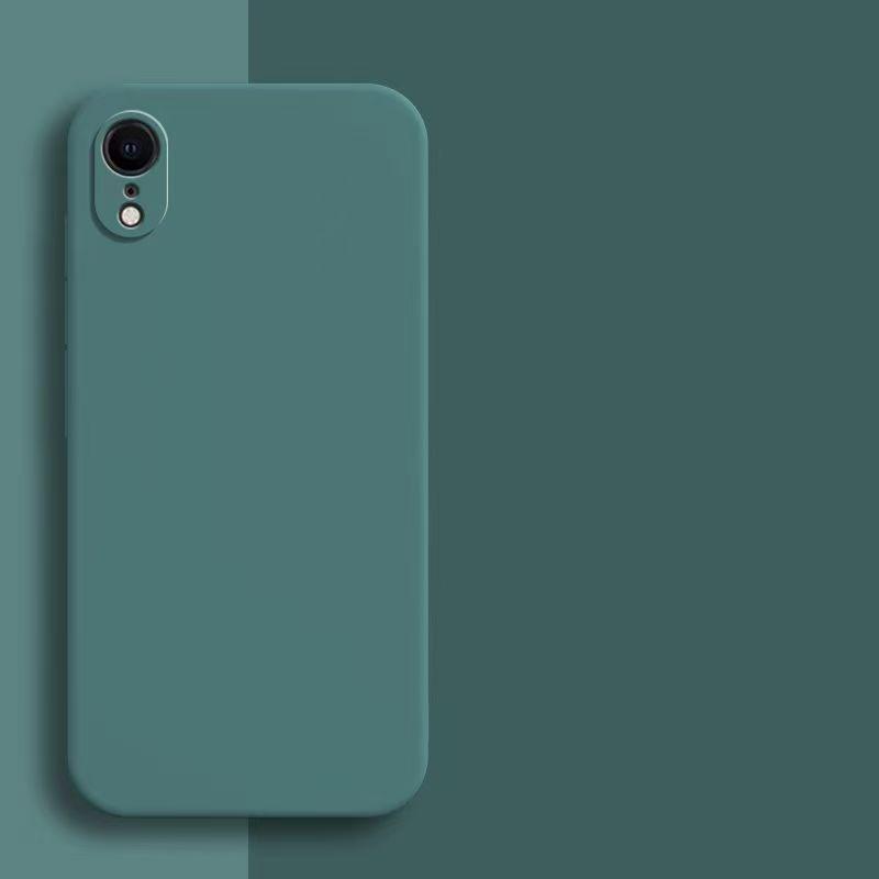 Liquid Silicone Case For iphone XR X Xs Max Shockproof TPU Silicone Protective Phone Back Cover For iphone X XR Xs Max