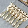 Universal Zipper Closure Keychain Pouch Key Ring Durable Housekeepers Key Holder Portable Waterproof Car Key Organizer Men Women