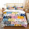 Bedding Two Or Three-Piece Set Cute Cat Series Polyester
