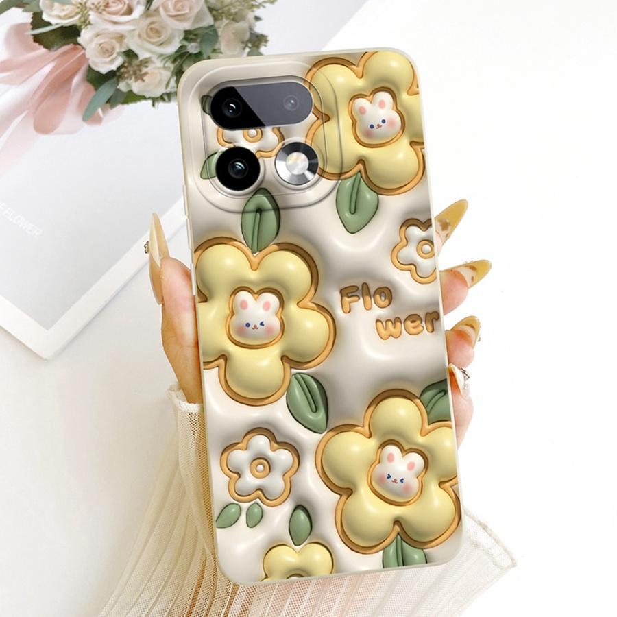 Case For Realme 16 Pro Plus Capa Flower Butterfly Phone Casing Realme16 16Pro 16 Pro+ Funda Soft Silicone TPU Covers