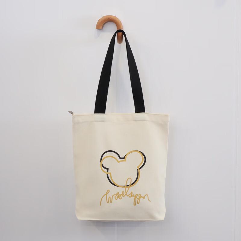 

Double-headed Bear Canvas Shoulder Tote Bag