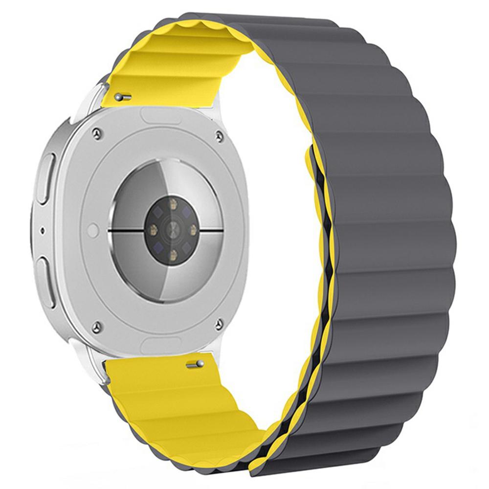 Silicone Strap for Samsung Galaxy Watch8 44mm/40mm/Watch8 Classic 46mm Magnetic Smart Watch Band