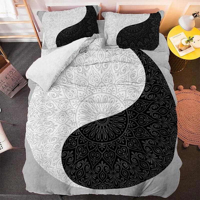 Black Cat Moon Duvet Cover Set Gothic 3D Print Luxury Queen King Single Comforter Bedding Set Home Textile Decor Cartoon Fantasy