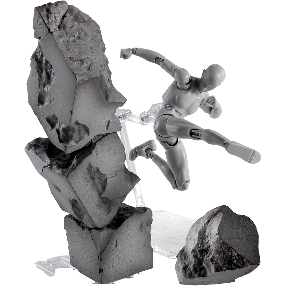 TAMASHII NATIONS Soul Effect Concrete Crash for S.H. Figuarts 165mm ABS Painted Figure Effect Parts