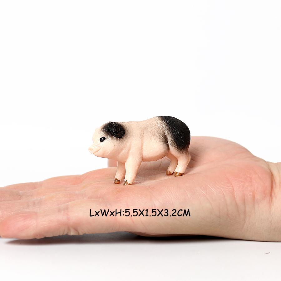 Toy Animals Figures Pig Sows Piglets Wild Boar Warthog Models Farm Animal Figurines Action Figure Kids Gifts Children Toys Games