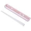 [.co.jp Exclusive] Sliding Antibacterial Chopstick Case Set, 16.5cm, Unicorn Design, Perfect for Lunch Boxes, Dishwasher Safe, HS-11