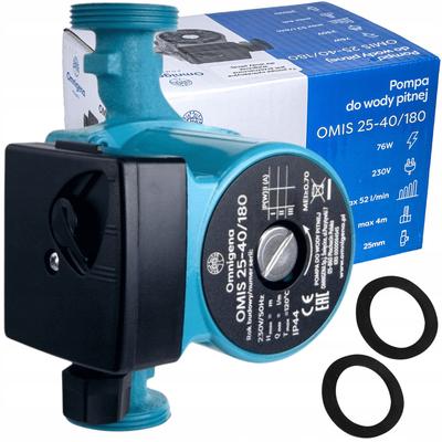 Umwälzpumpe Omis 25-40/180 Für Trinkwasser, Heizung Zirkulierend Energiesparend
