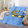6 Sizes Tuxedo Sam Blanket Japanese Style Soft Flannel Throw Fluffy Bed Comfortable Home Four Season Warm Blanket Baby Gift