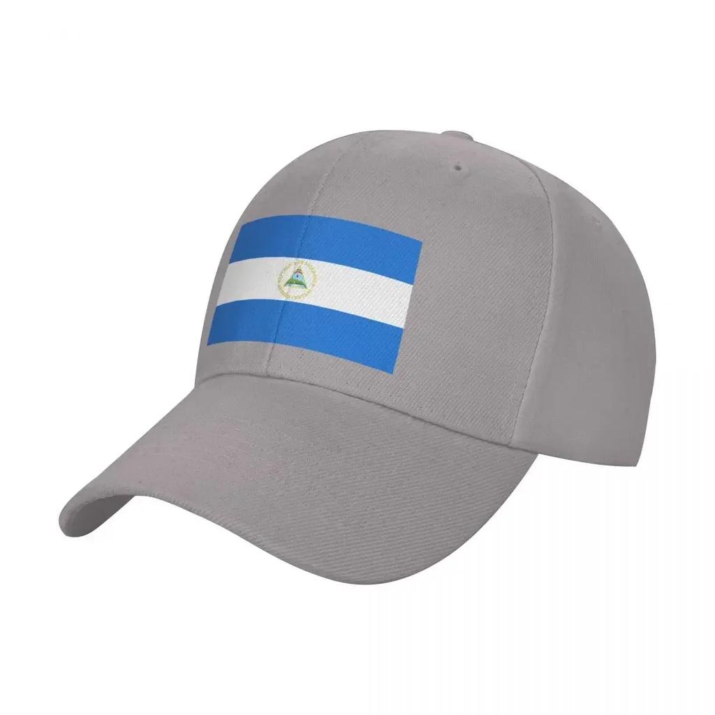 New Flag of Nicaragua Baseball Cap Visor golf hat genuine Unisexs big size derby Womens Hats Unisexs