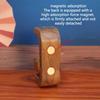 Dopamine Wooden Wind Chimes Wireless Doorbell Entrance Door Bell Decorative for Home Decoration Walnut Copper Ornam