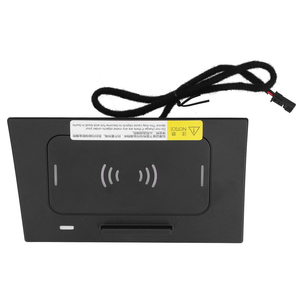 Car Wireless Charger Sensitive Phone Holder 15W ABS Plug and Play Fit for Hyundai Elantra 2016‑2020