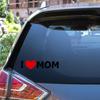 Ik Hou Van Papa Auto Sticker Bumper Sticker Waterdicht Rood Hart Auto Sticker Kleurvast Sterke Lijm Hart Uitgesneden Sticker Voor Vrachtwagen Auto