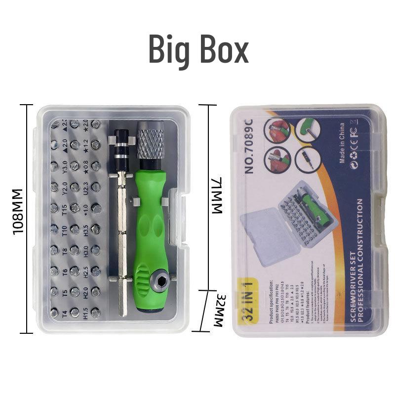 32-in-1 Universal Multi-Function Screwdriver Set with Disassembly Tools