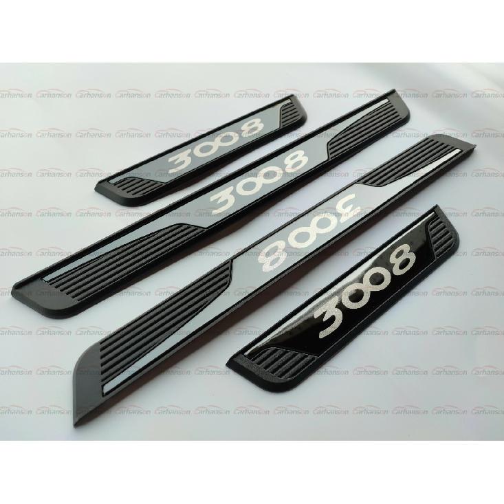 Car Accessories For Peugeot 3008 Protector Door Sill Scuff Plate Trim Parts 2026