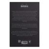 Rhodia PAScribe Calligraphy Pad, A4+ (21 X 31.8 Cm), 60 Sheets, 6mm Ruled, 120g/m², Perforated, Acid-Free, PEFC Certified, Black, RHODIA Cf19005