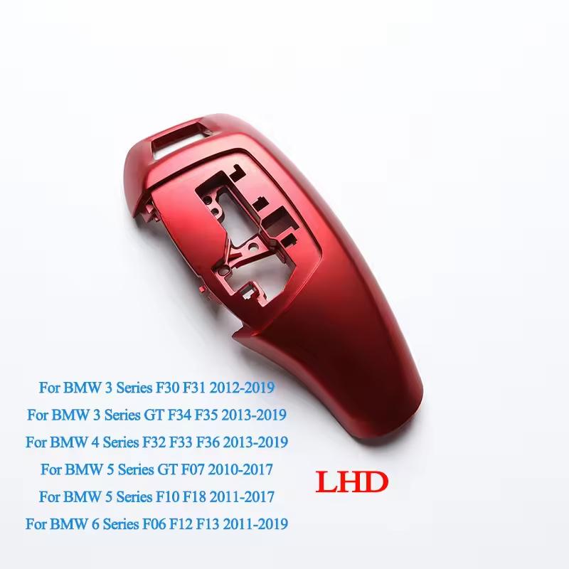 Gear Shift Knob Head Cover Handle Ball Lever Trim Gear Knob Sticker for BMW Sports 3 4 5 6 7 Series
