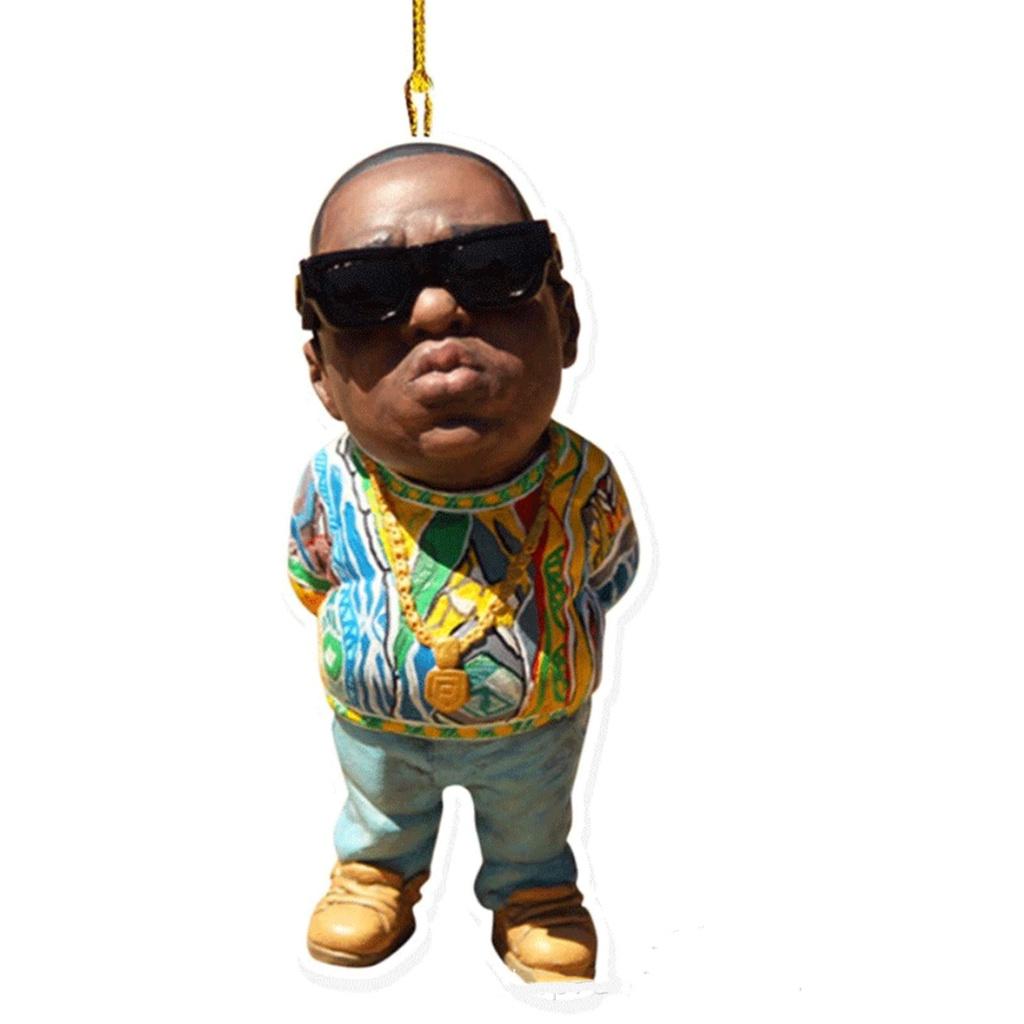 

Фігурка Notorious Biggie Акрилова Підвіска Прикраса Подарунок Sunglasses