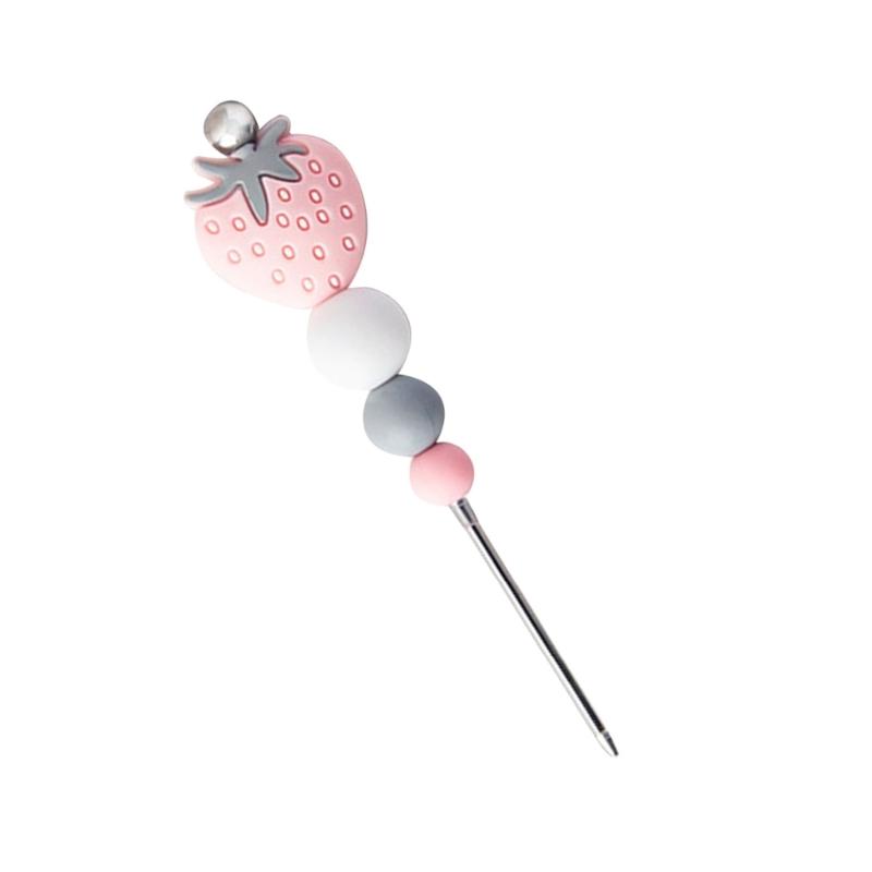 

Icing Scriber Needle for Cake Decorating Strawberry Theme Cookie Decoration Pin Practical Sugar Stir Pin for Cook 1