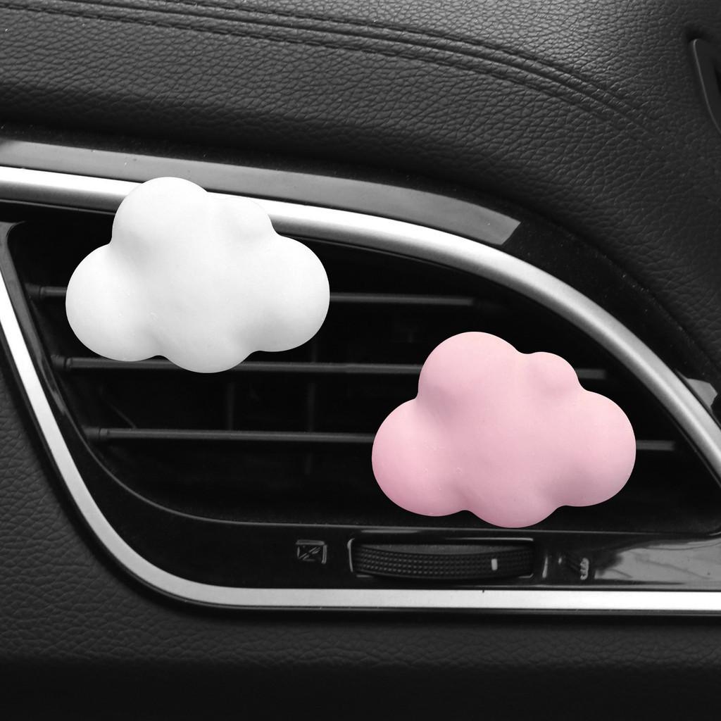Material Car Metal Air Vent Perfume Clip Cloud Aromatherapy Decoration Freshener