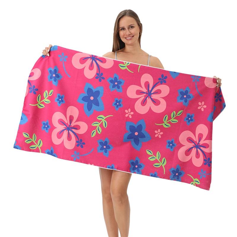 Euro Dollar U.S. Dollar Microfiber Beach Towel Custom Digital Printing Enlarged Towel Bath Towel
