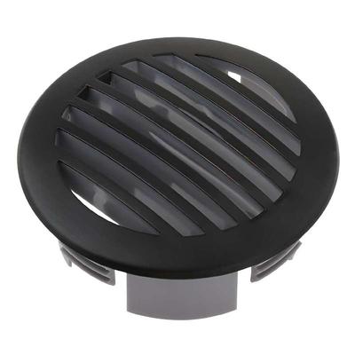 3" Black 316 Stainless Steel Adjustable Boats Airflow Vent Cover Cap Universal For RV Camper Boat Yacht