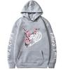 Japanese Anime FairyTail Men's Hoodie Vintage Unisex Pullover Men Vintage Graphic Hoody Tops Oversize Clothing