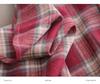 Women's Brushed Plaid Shirt, 2026 Spring Retro Hong Kong Style, Versatile Long Sleeve Plus Size, 200 Jin.