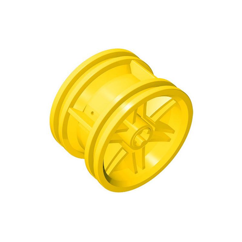 MOC 56145 Sports Car Wheel Hub, 50g Loose Spare Parts, 30x20mm Building Block Components