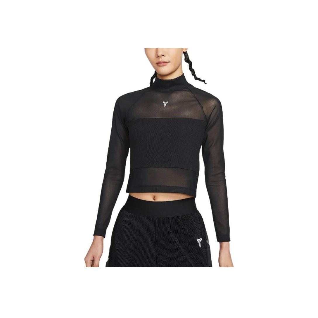 

Nike Модная универсальная удобная футболка с длинным рукавом серии Kobe женские топы черный IB0015-010 S