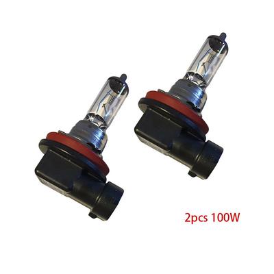 מושלם לפנסים קדמיים לרכב H11 12V 100W נורות הלוגן סופר לבנות 2 יחידות