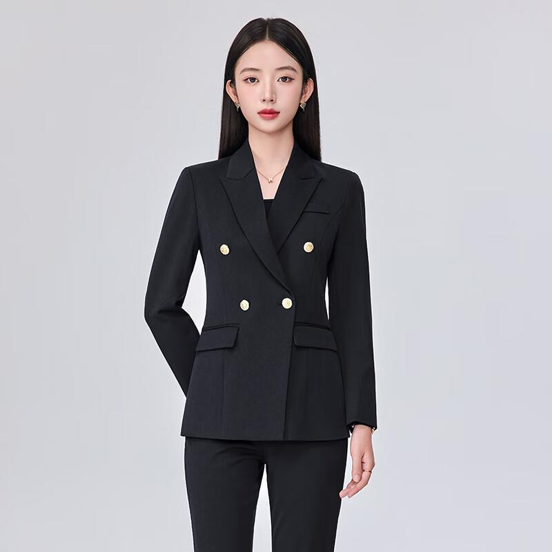 Women's Casual Professional Blazer & Pants Suit Set