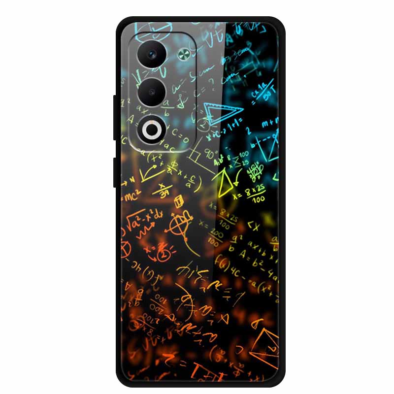 

Glass Case For OPPO A5i Pro 5G Case Tempered Glass Hard Back Cover For OPPO A5 4G 5G A5m Phone Case A 5 m Coque Soft Edge Bumper OPPO A5i Pro